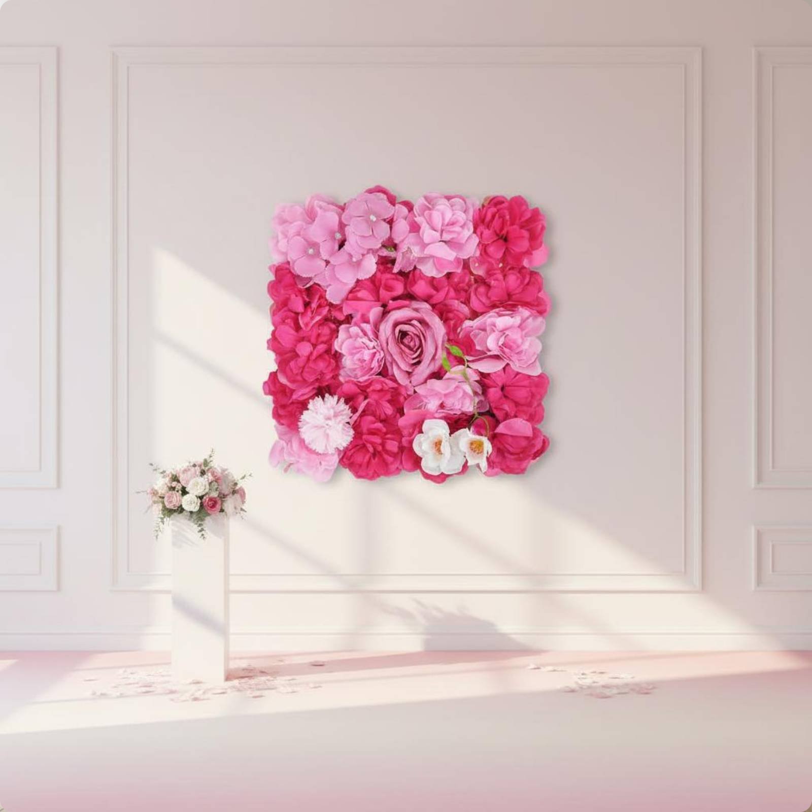 Artificial Blossom Wall Panel  - Flower Wall Panel reseña y precio