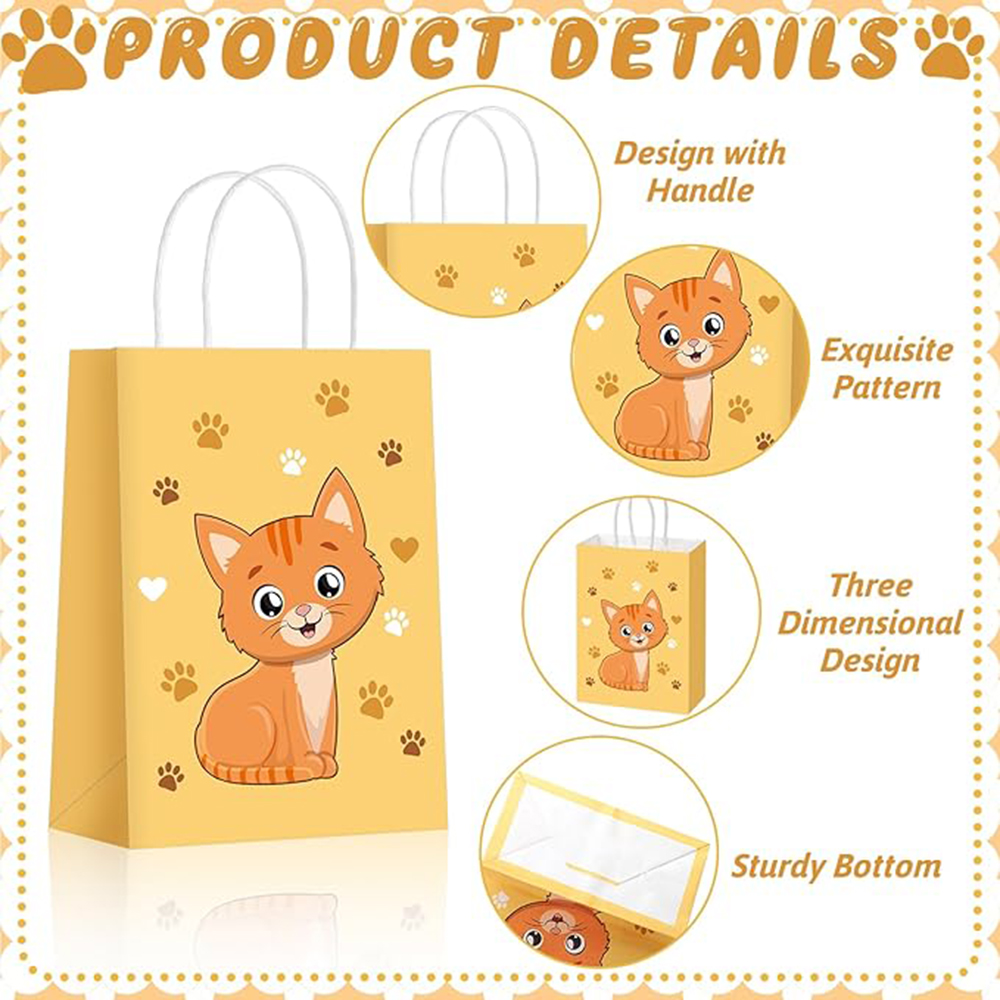 6-48Pcs Colorful Cartoon Cat P - Event Party Shop reseña y precio