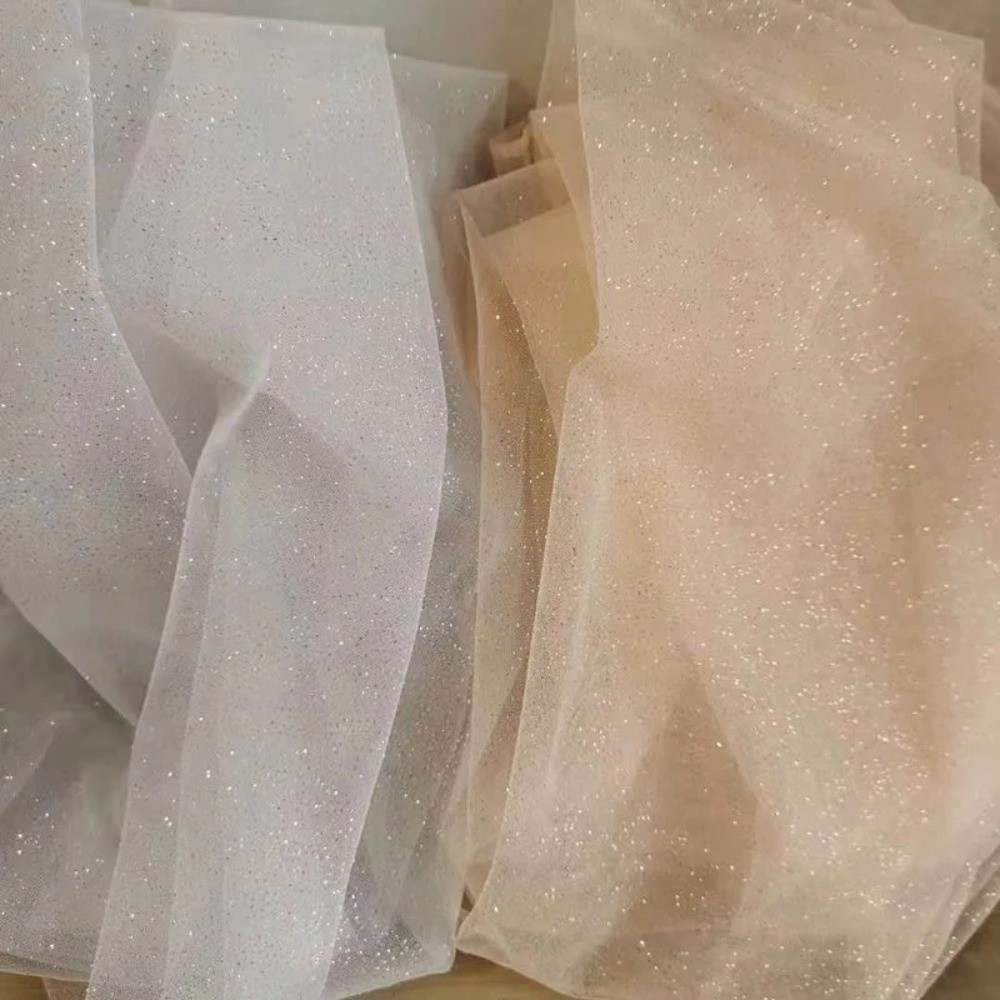 New 45cmX150cm Mesh Sparkle Fa - Glitter Tablecloth reseña y precio