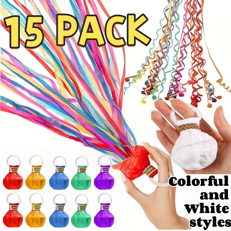 2/15pcs Hand-Thrown Confetti E - Confetti Cannon Tube reseña y precio