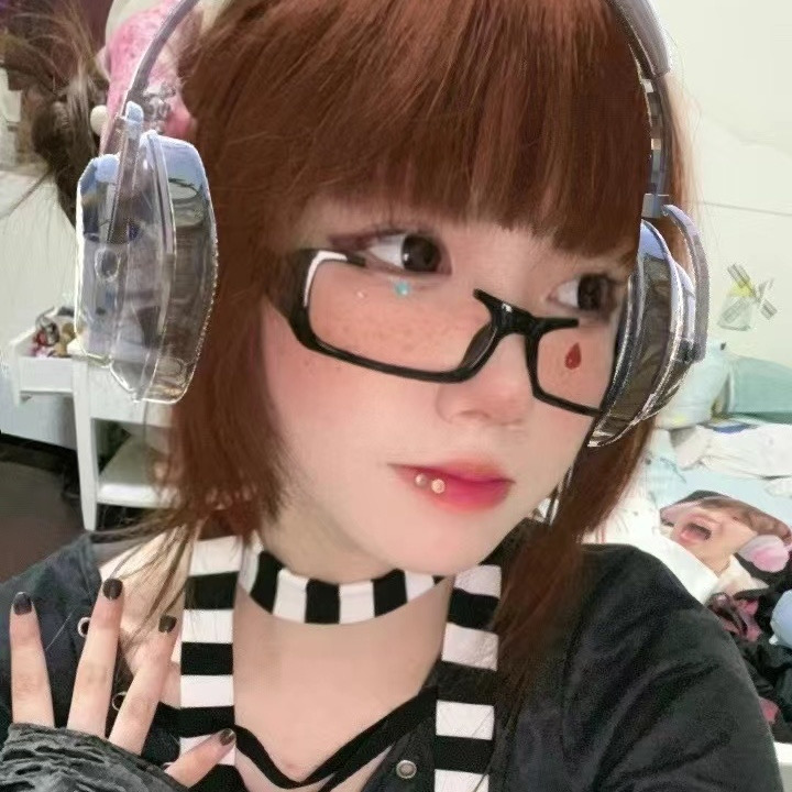 Y2K Black Half Frame Glasses W - Photo Booth Frame reseña y precio