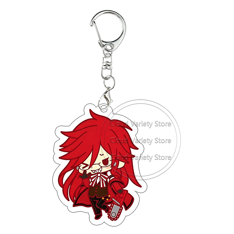 Black Butler Acrylic Keychain  - Event Supplies reseña y precio