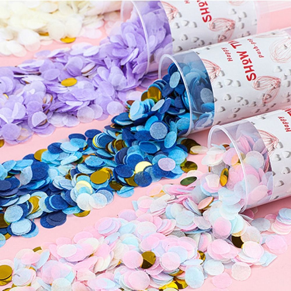 Handheld Bridal Shower Colorfu - Confetti Cannon Tube reseña y precio