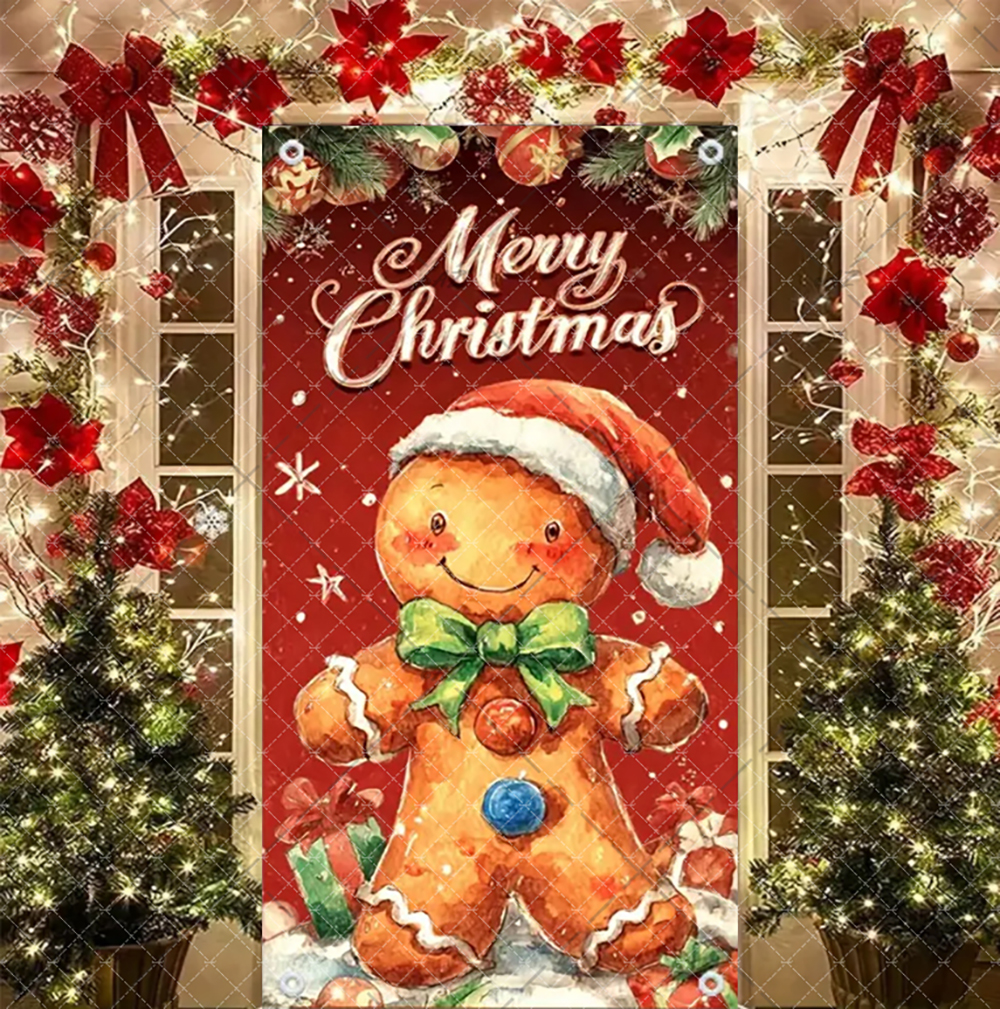 Cartoon Cute Gingerbread Man T - Party Event Supply Store reseña y precio