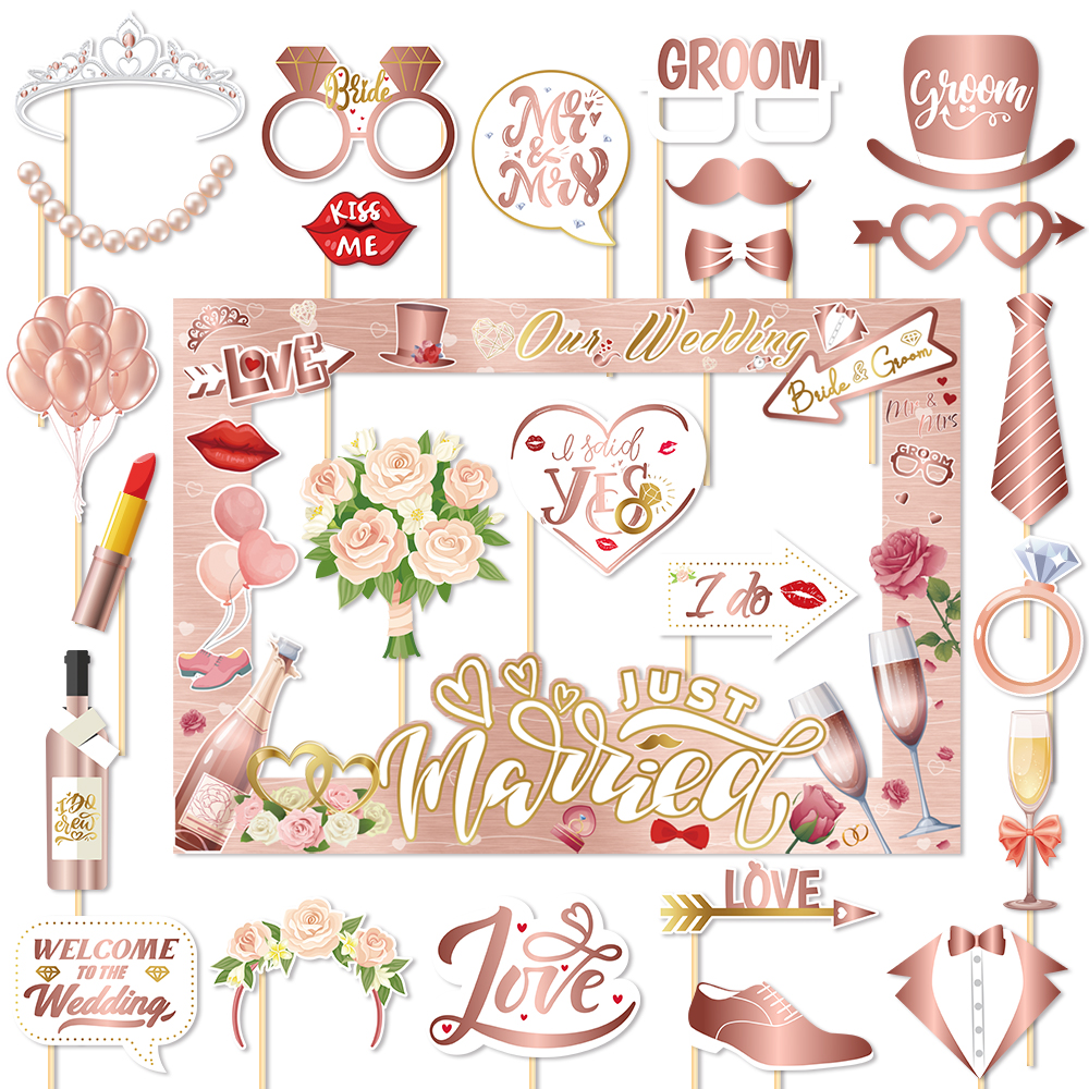 Wedding Decorations Bride to B - Photo Booth Frame reseña y precio