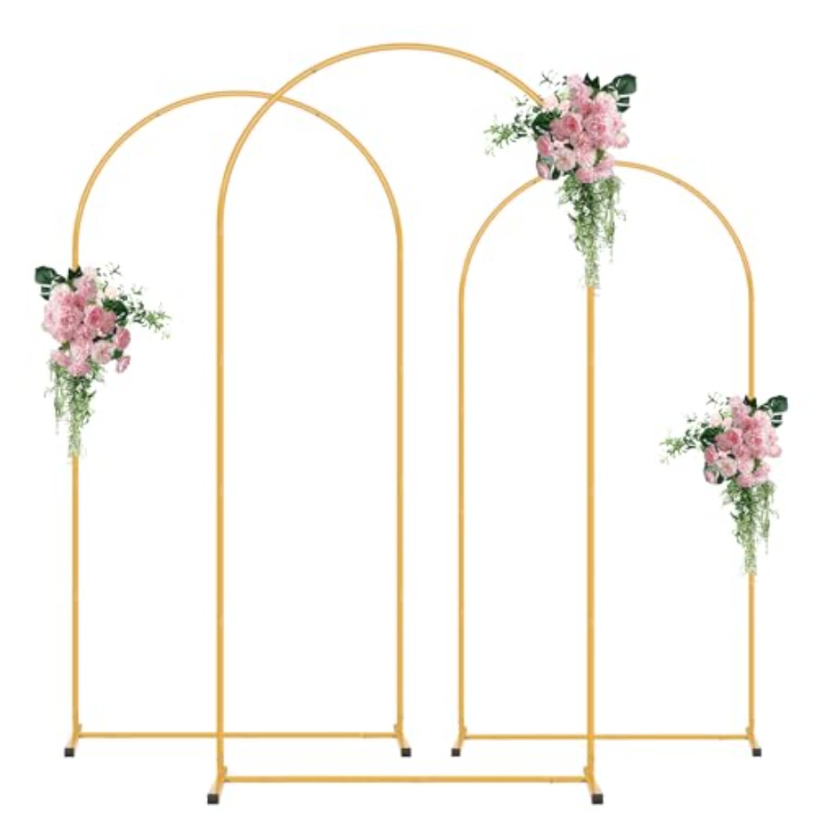Metal Arch Backdrop Stand Set  - Balloon Arch Kit reseña y precio