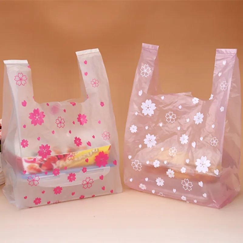 100Pcs/bag Pink Sakura Vest Ba - Event Party Shop reseña y precio
