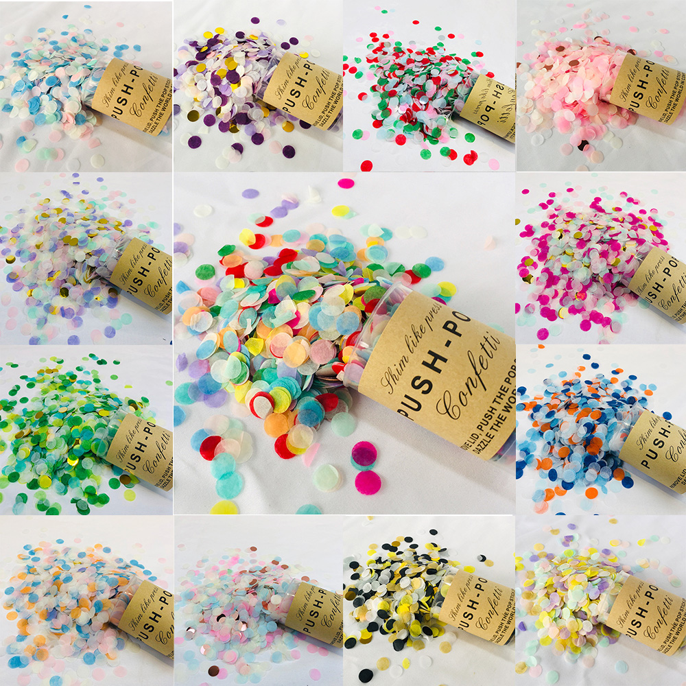 2pcs Multicolor Paper Scrap Fo - Confetti Cannon Tube reseña y precio