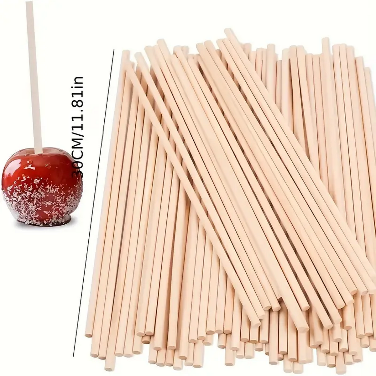 DIY Bamboo Sticks 50/100pcs Na - Cotton Candy Cone reseña y precio