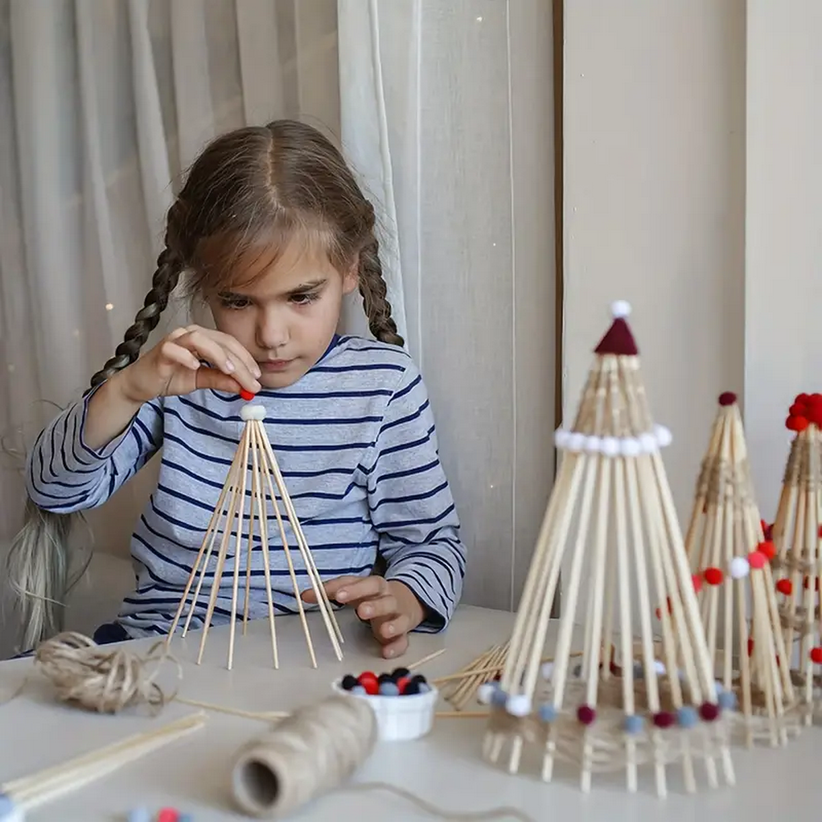DIY Bamboo Sticks 50/100pcs Na - Cotton Candy Cone reseña y precio