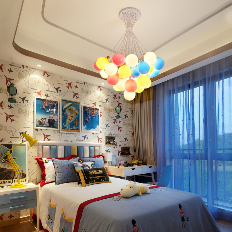 Colorful balloon Chandelier le - Led Balloon Light reseña y precio