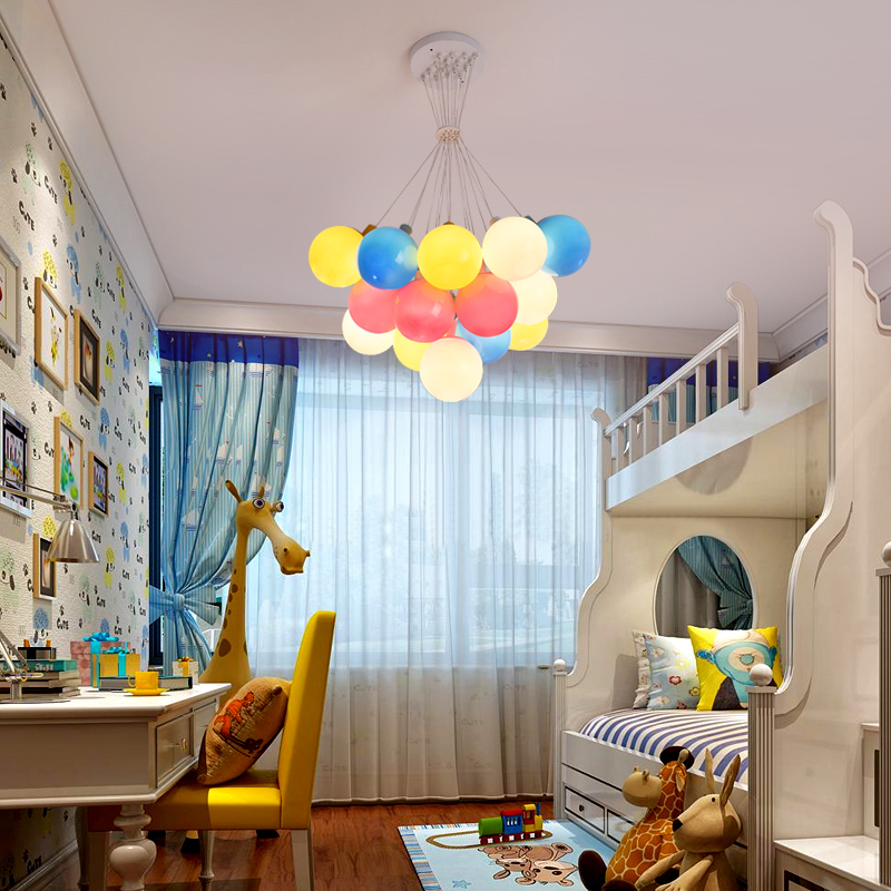 Colorful balloon Chandelier le - Led Balloon Light reseña y precio