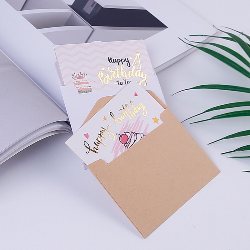 100pcs Golden stamping Happy b - Party Event Supplier reseña y precio