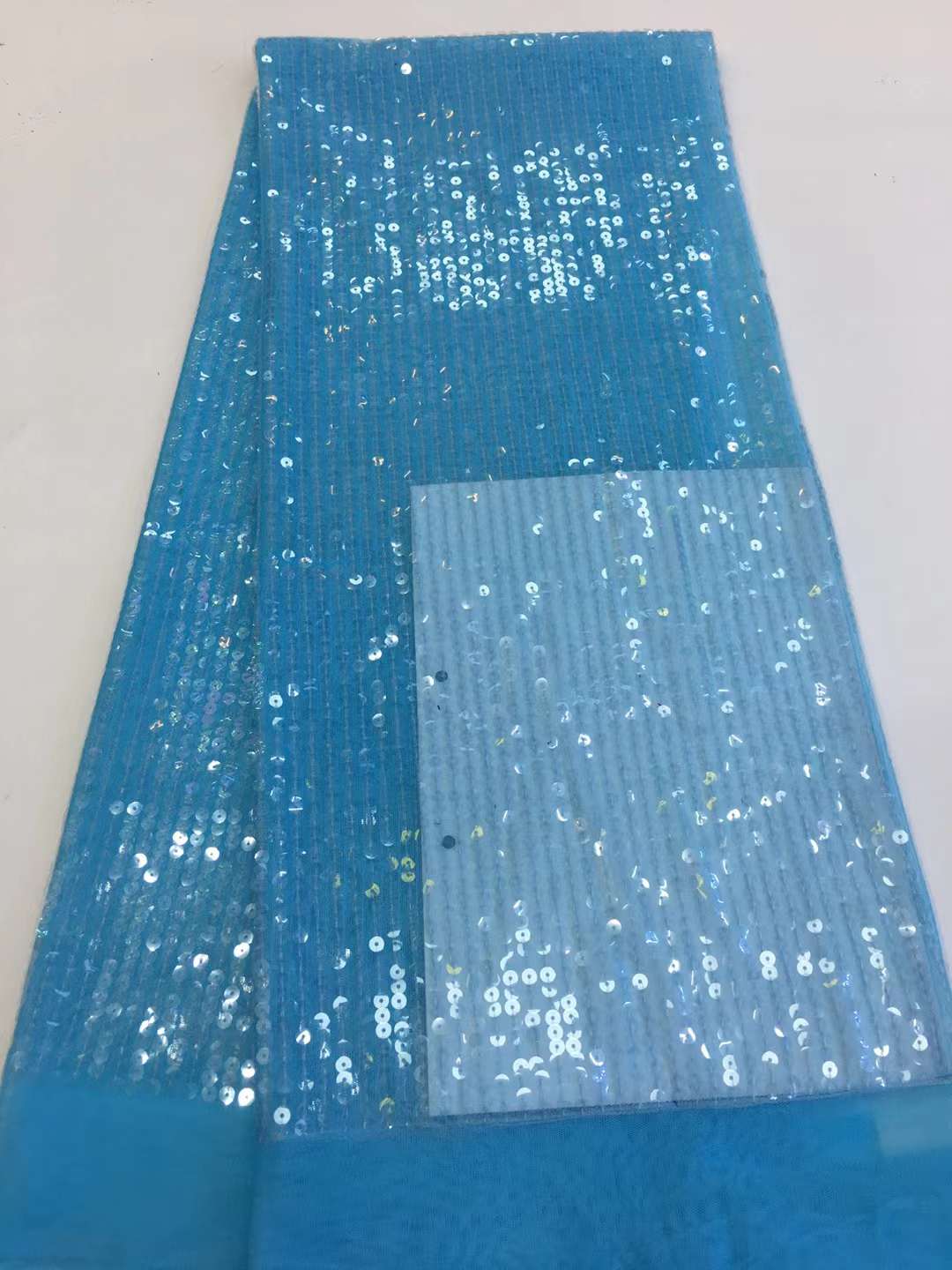 African Sequins Tulle Lace Fab - Glitter Tablecloth reseña y precio