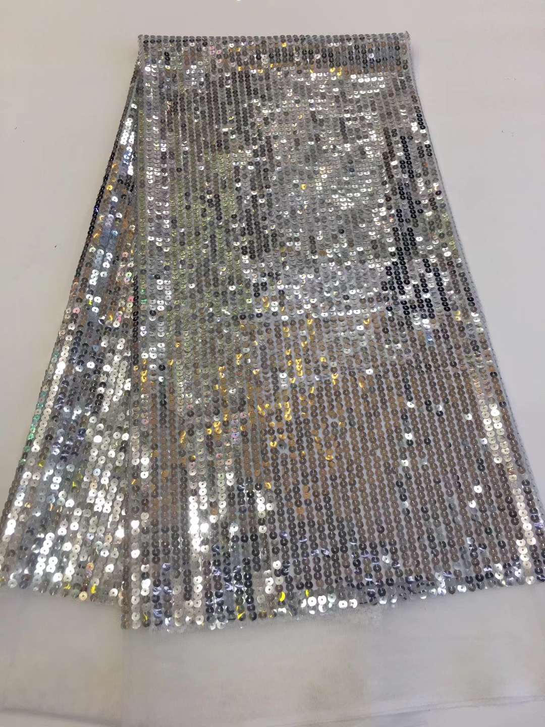 African Sequins Tulle Lace Fab - Glitter Tablecloth reseña y precio