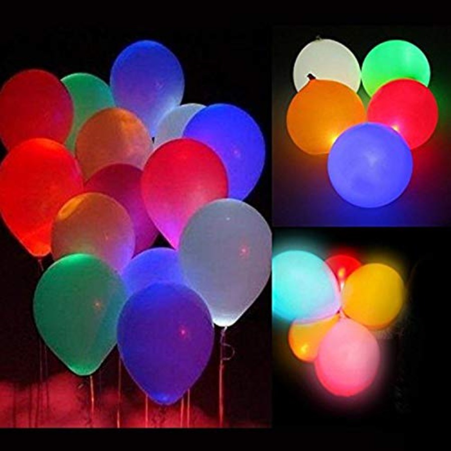20 LED Light Up Balloons, 12 i - Led Balloon Light reseña y precio