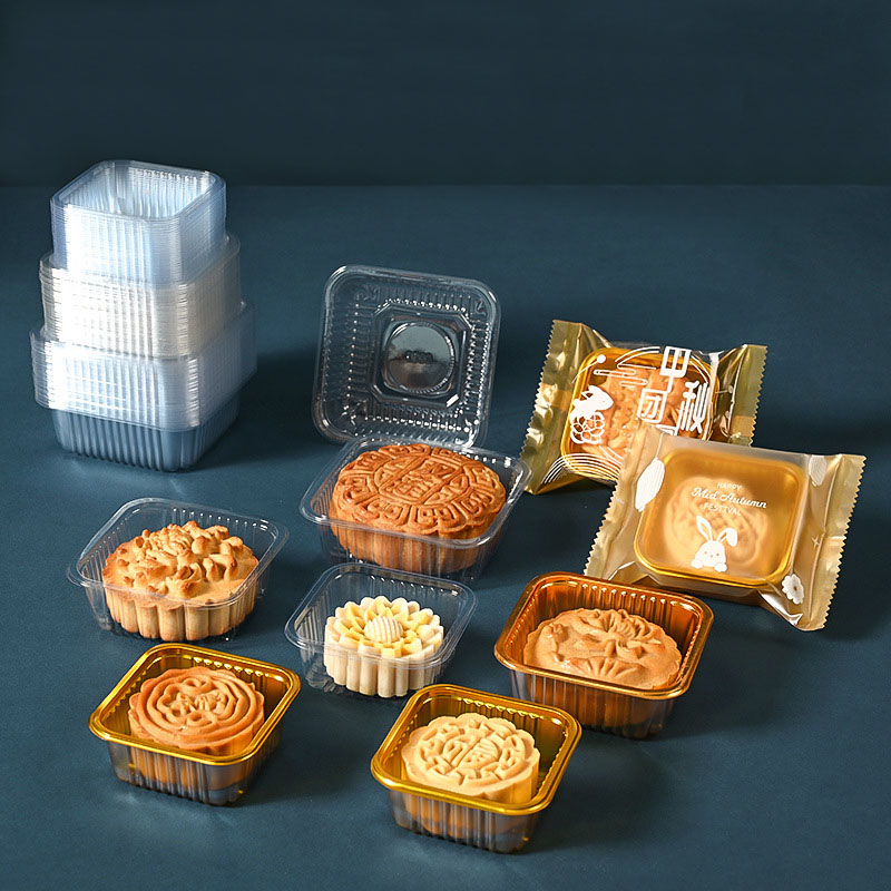 100pcs Mooncake Plastic Tray P - Event Party Box reseña y precio