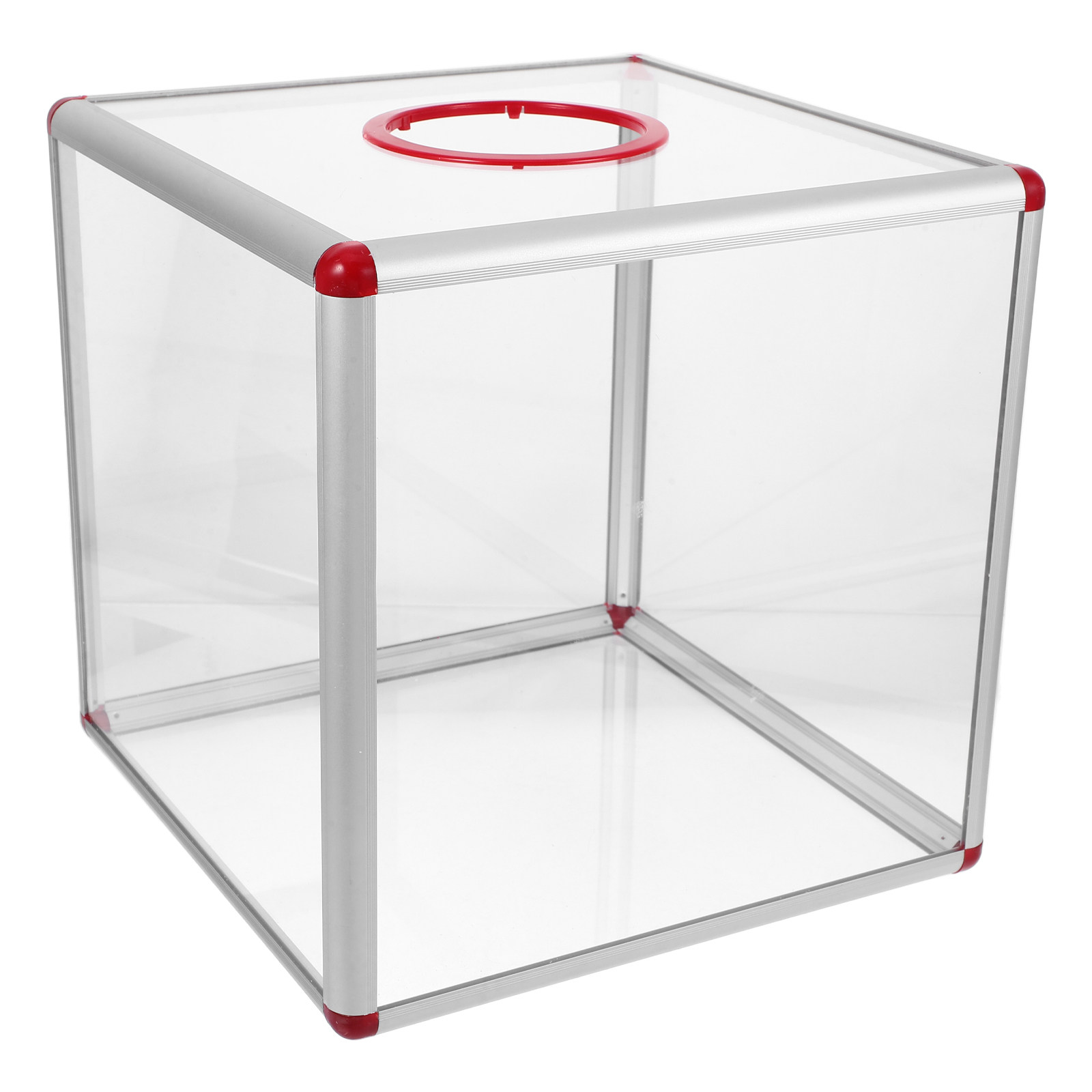 Large Clear Acrylic Raffle Tic - Event Party Box reseña y precio