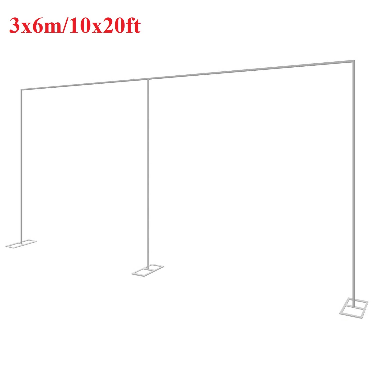3x6m/10x20ft Metal Wedding Arc - Balloon Arch Kit reseña y precio
