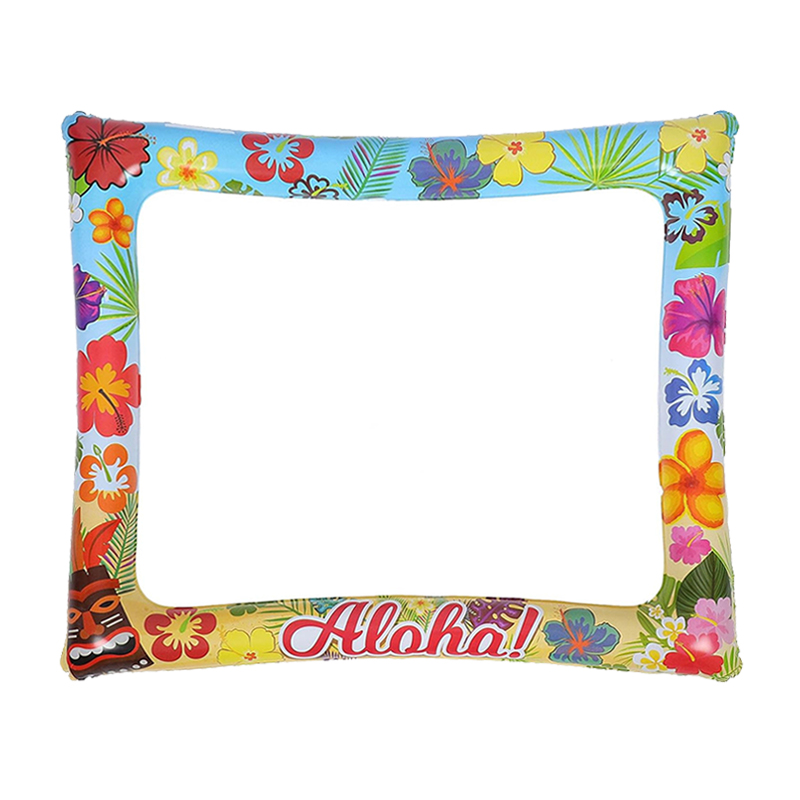 1pc Hawaiian Aloha Theme Infla - Photo Booth Frame reseña y precio