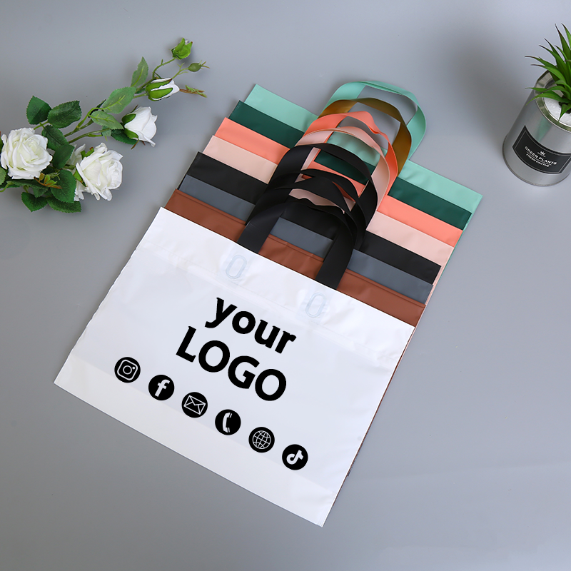 Customized logo frosted shoppi - Event Party Shop reseña y precio