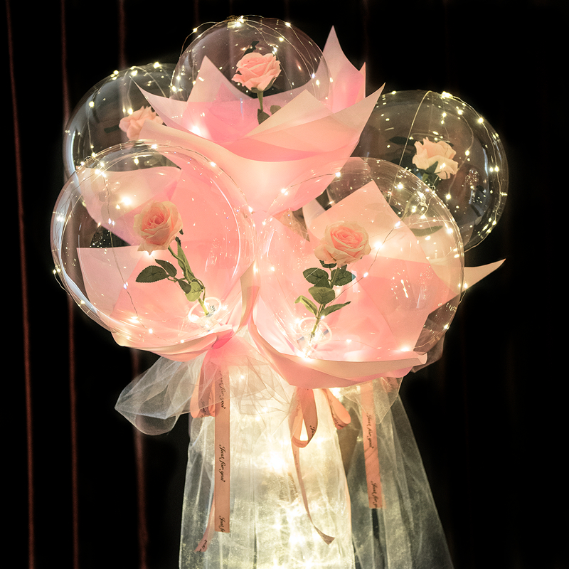 LED Luminous Balloon Rose Bouq - Led Balloon Light reseña y precio