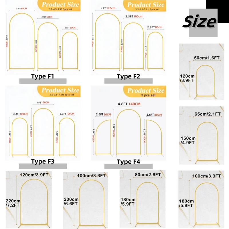 EU Warehouse Gold Metal Balloo - Balloon Arch Kit reseña y precio