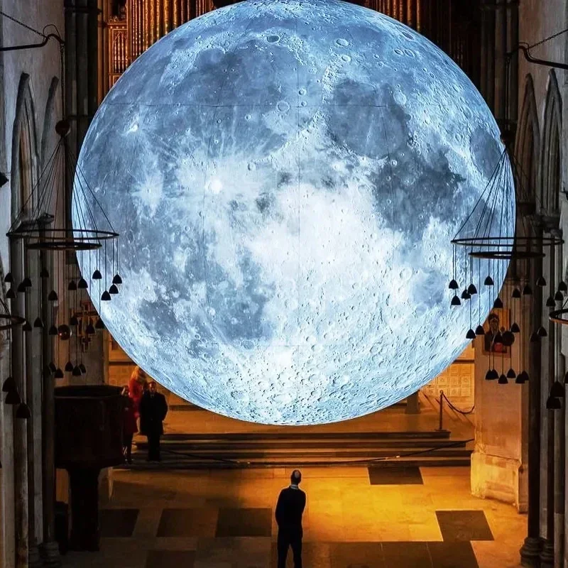 Giant Inflatable Blue Moon Bal - Led Balloon Light reseña y precio
