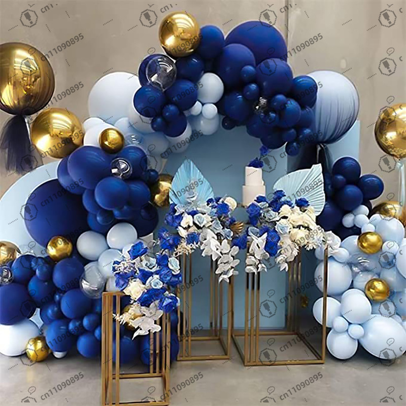 Macaron Blue Balloon Wedding B - Balloon Arch Kit reseña y precio