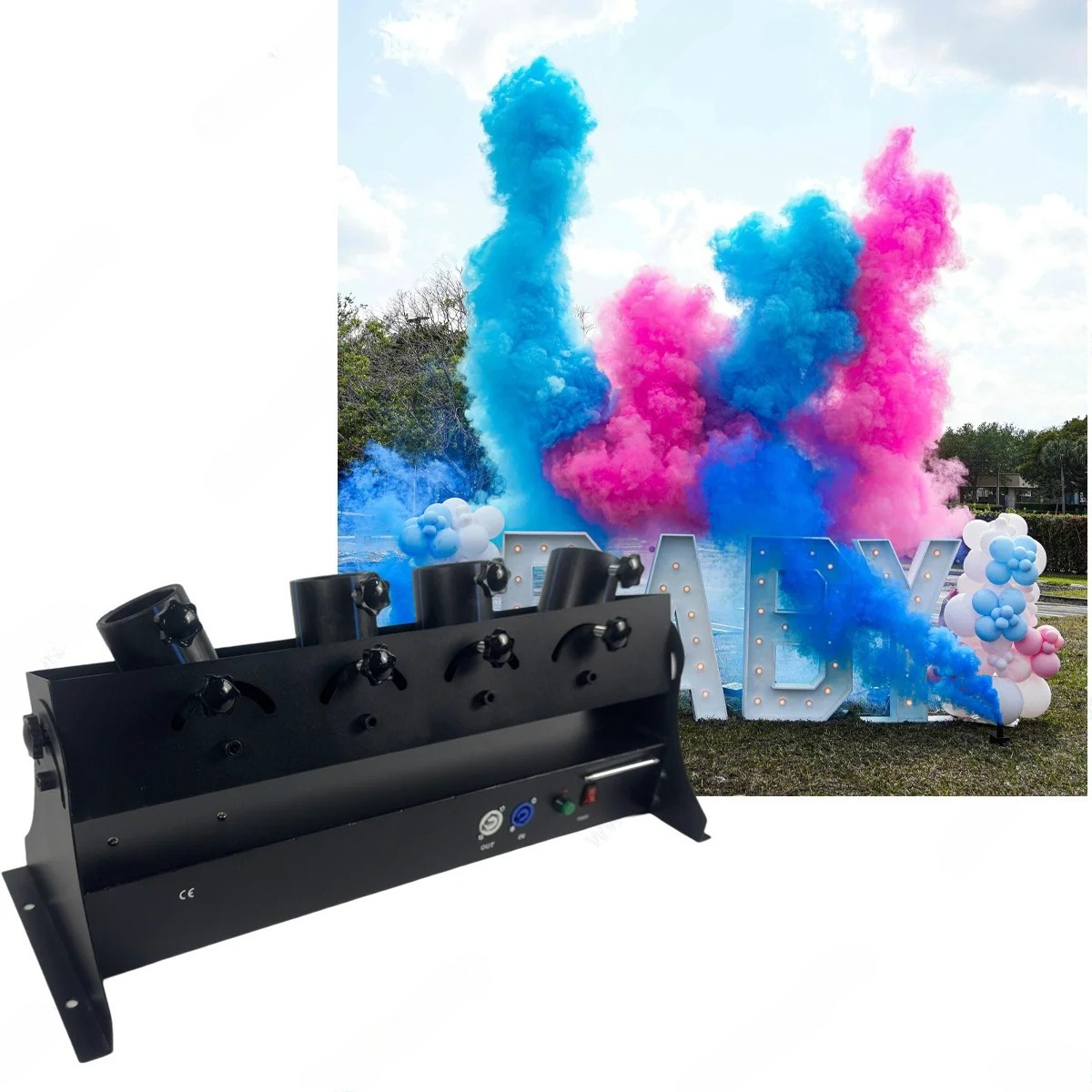 Baby Shower TNT Electronic Spr - Confetti Cannon Tube reseña y precio