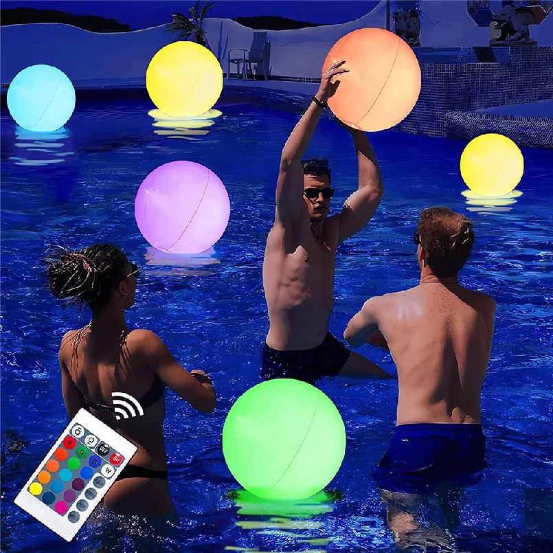 1pc 40CM Solar Powered Floatin - Led Balloon Light reseña y precio