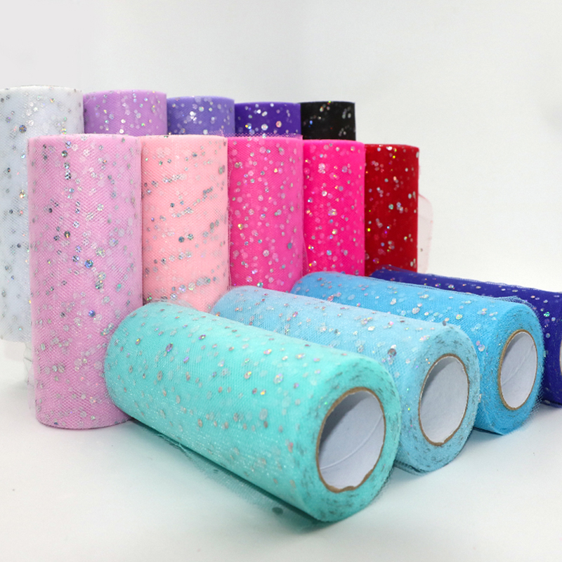 Glitter Sequin Tulle Roll 10 Y - Glitter Tablecloth reseña y precio