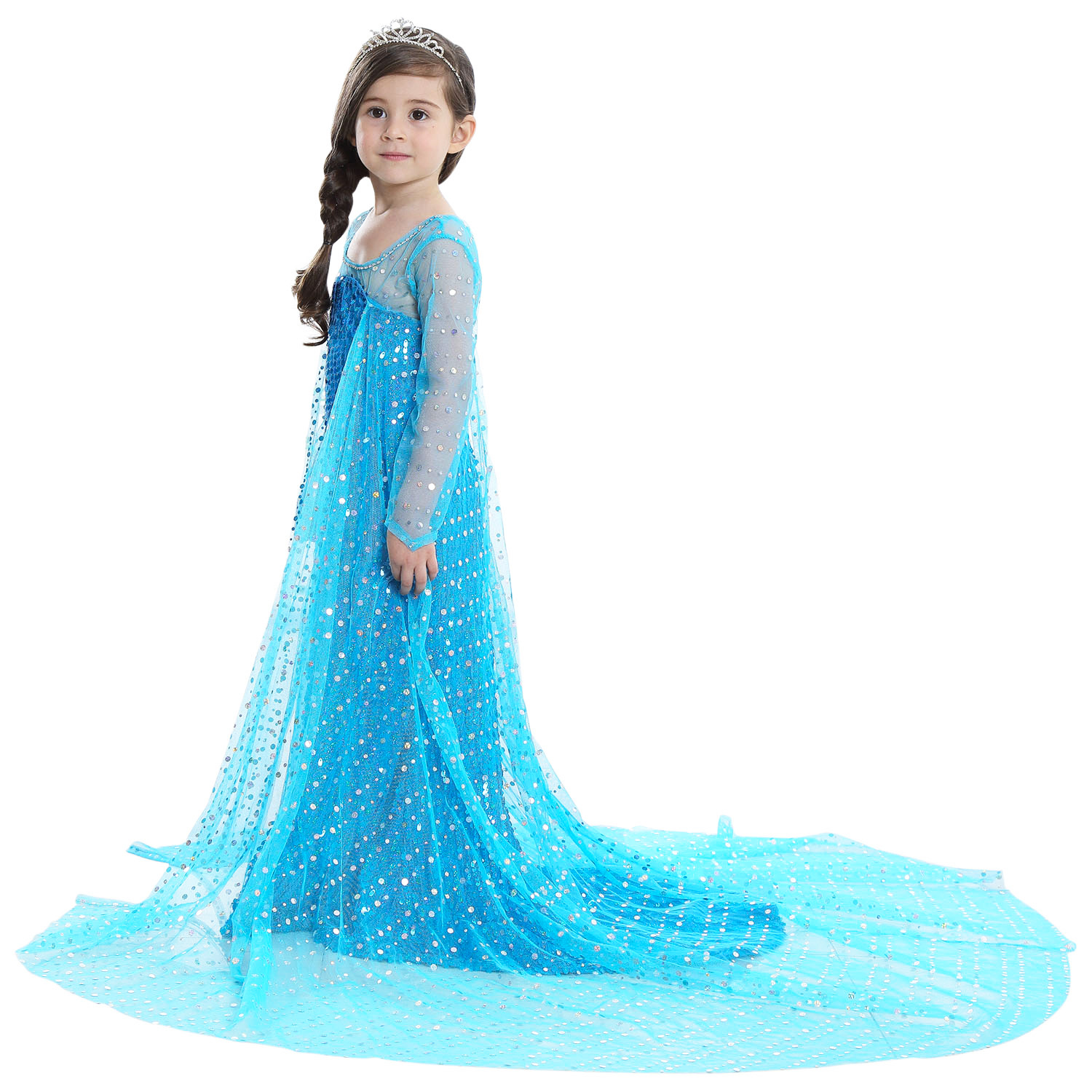 Girls Princess Costume Kids Se - Glitter Tablecloth reseña y precio