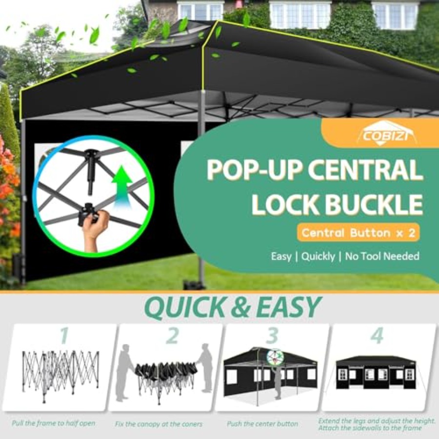 Outdoor event shelter with wat - Event & Party Supply reseña y precio
