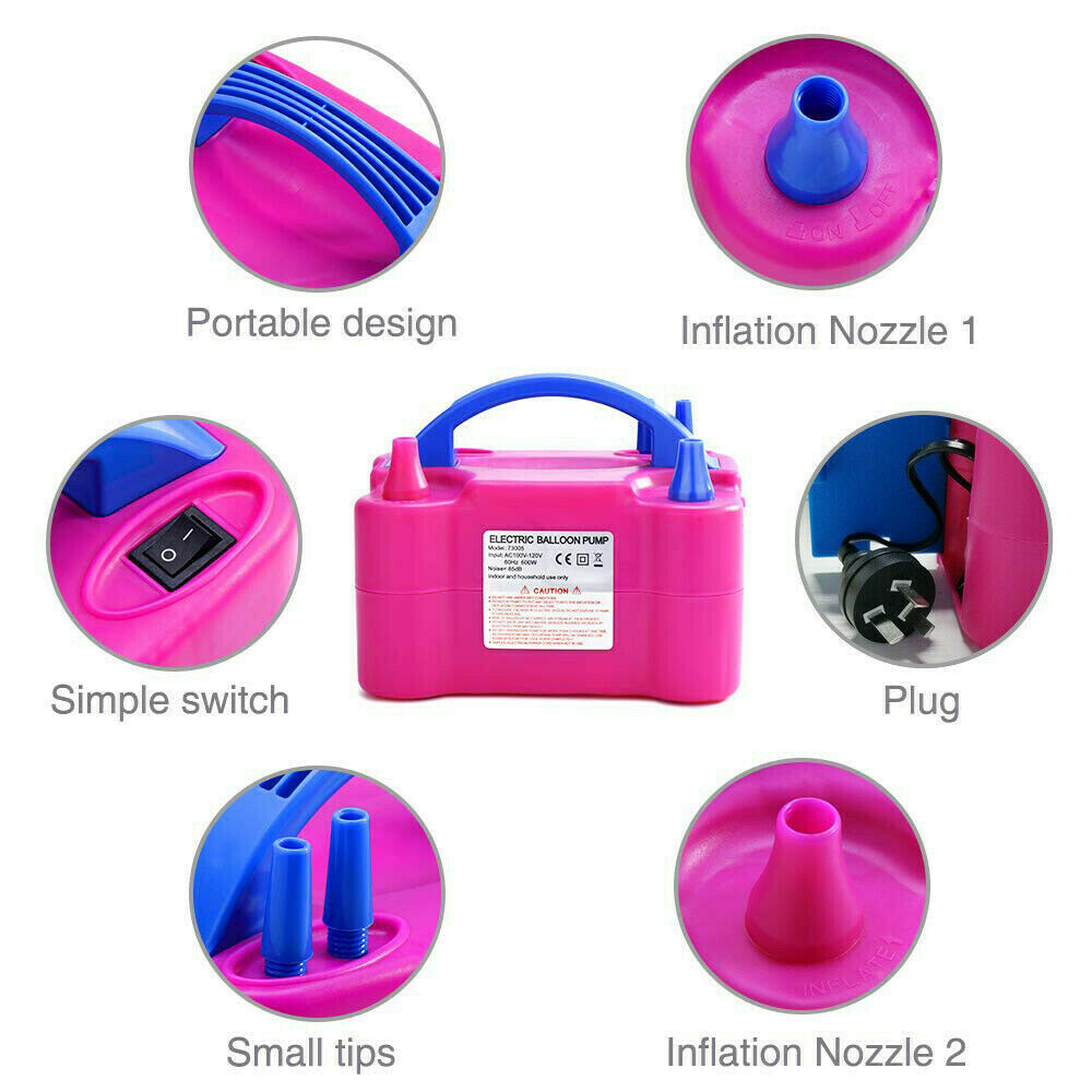 Portable Electric Balloon Blow - Balloon Pump Hand reseña y precio
